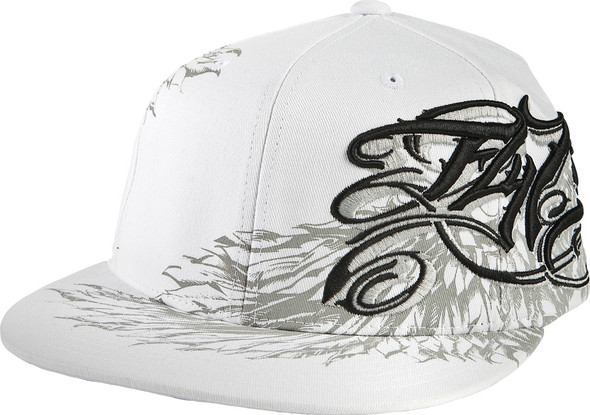 Fly Racing Custom Hat White S 351-0044S