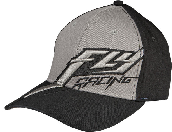 Fly Racing Flyght Hat Grey/Black L 351-0230L