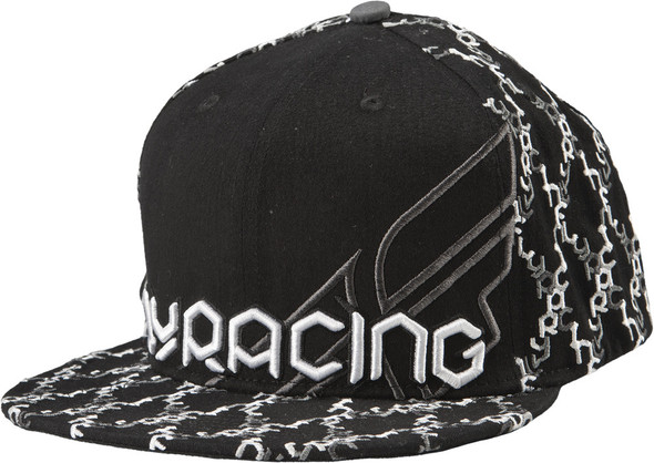 Fly Racing Lynx Hat Black L/X 351-0110L