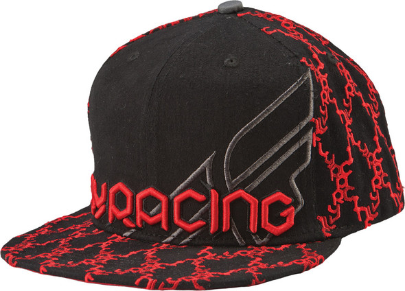 Fly Racing Lynx Hat Red L/X 351-0112L