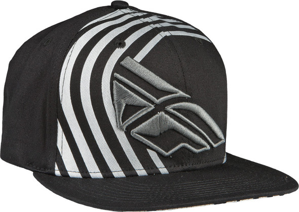 Fly Racing Sonar Hat Black/Grey L 351-0220L