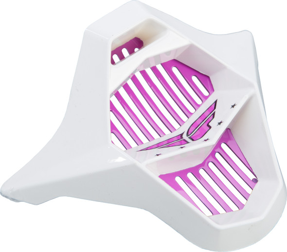 Fly Racing Kinetic Impulse Helmet Mouthpiece Pink/White/Black 73-4749