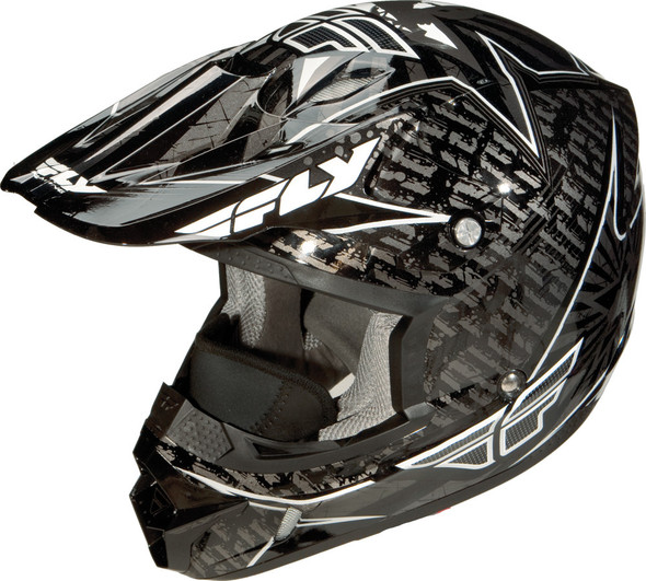 Fly Racing Aurora Helmet Black Xs 73-4911Xs