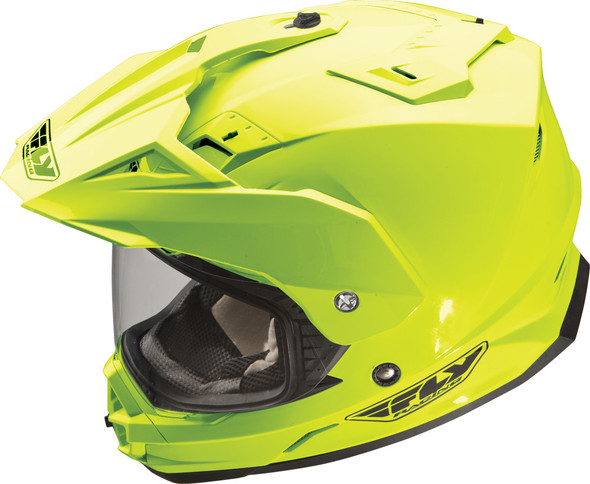 Fly Racing Trekker Helme Hi-Vis Yellow Lg 73-7004L