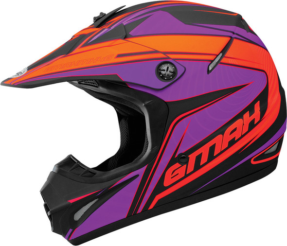 Gmax Gm-46.2X Coil Helmet Matte Black/Flo-Orange 3X G3464639 Tc-26F