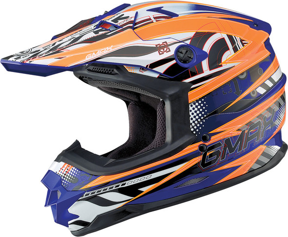 Gmax Gm76X Xenotron Helmet Blue/Hi-Vis Orange 2X G3767698