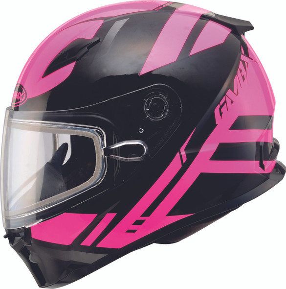 Gmax Youth Gm-49Y Berg Snow Helmet Black/Pink Ys G2499410 Tc-14