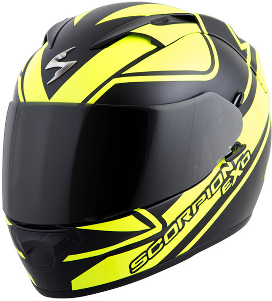 Scorpion Exo Exo-T1200 Full Face Helmet Freeway Neon 2X T12-3507