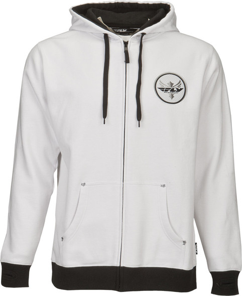 Fly Racing Fresh Hoody White S 354-0134S