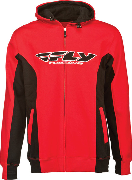 Fly Racing Standard Hoody Black/Red X 354-0072X