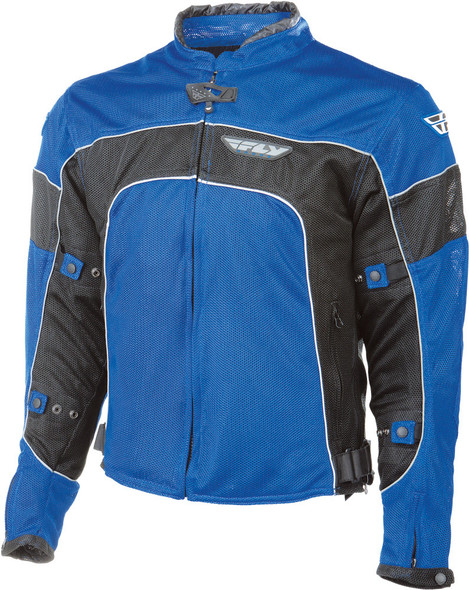 Fly Racing Coolpro Ii Mesh Jacket Blue/Black 2X #5791 477-4032~6