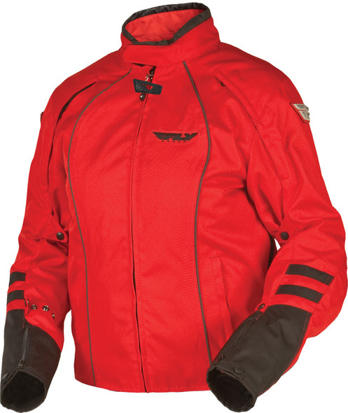 Fly Racing Ladies Georgia Ii Jacket Red +3 #5791 477-7021~8