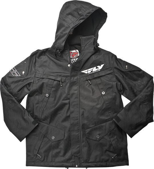 Fly Racing Station Jacket Black/Brown S Station Pit Jkt Sm