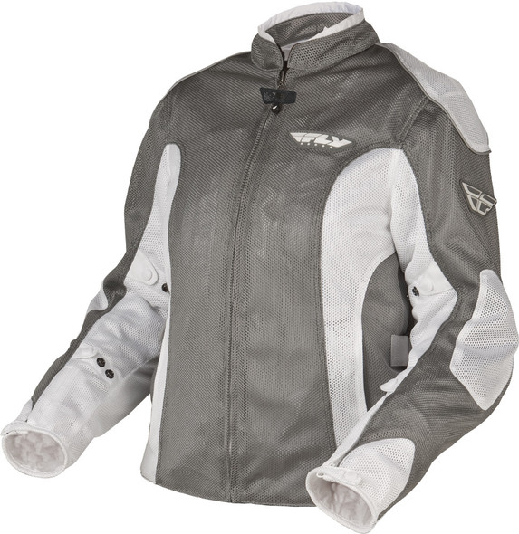 Fly Racing Women'S Coolpro Ii Mesh Jacket Jacket White Lg #5791 477-8027~4