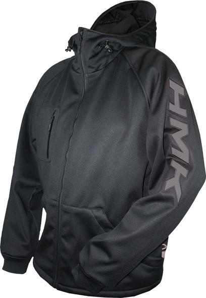 Hmk Hooded Tech Shell Black/Tonal 2X Hm7Htsb2Xl