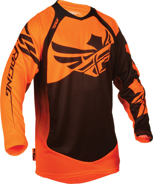 Fly Racing Evolution 2.0 Clean Jersey Black/Orange 2X 368-1282X