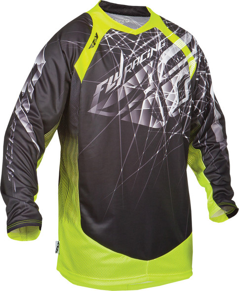 Fly Racing Evolution 2.0 Spike Jersey Black/Hi-Vis M 368-220M