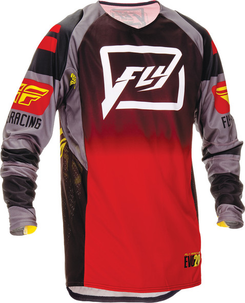 Fly Racing Evolution Code 2.0 Jersey Black/Red Yx 369-120Yx