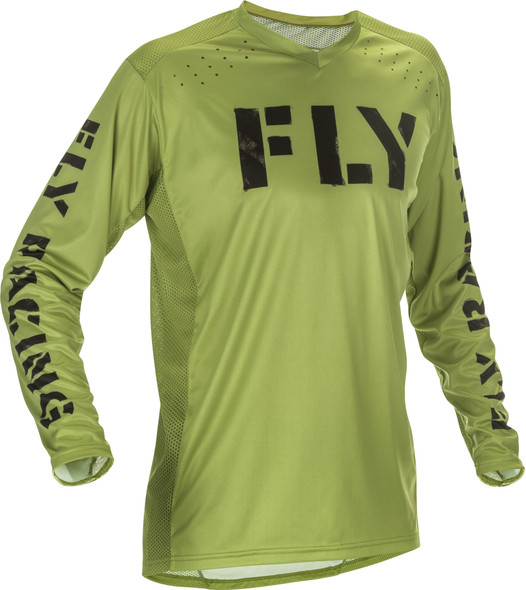 Fly Racing Lite Camo L.E Jersey Camo Green Sm 374-7400S