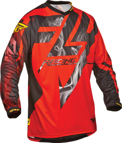 Fly Racing Lite Hydrogen Jersey Black/Red M 368-722M