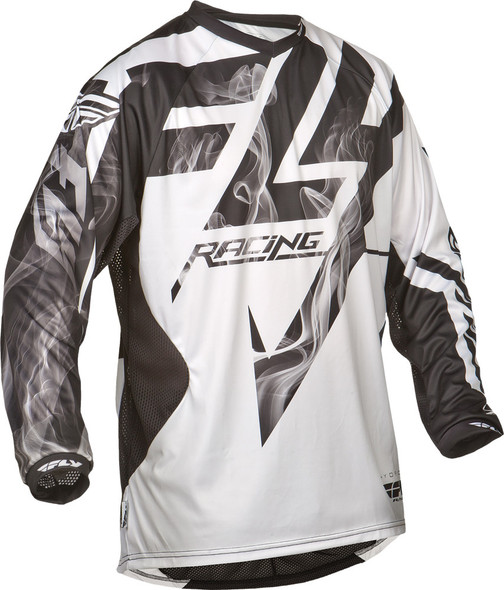 Fly Racing Lite Hydrogen Jersey Black/White L 368-724L