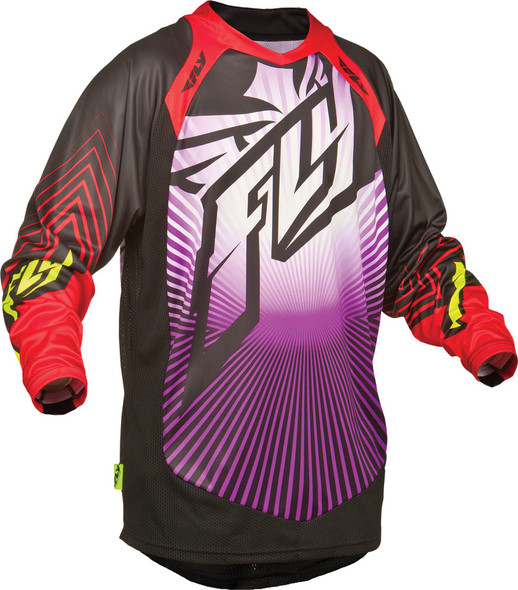 Fly Racing Lite Hydrogen Jersey Red/Purple 2X 366-7282X