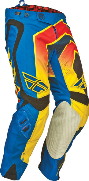 Fly Racing Evolution Vertigo Pant Blue/Yellow/Black Sz 32 367-23132