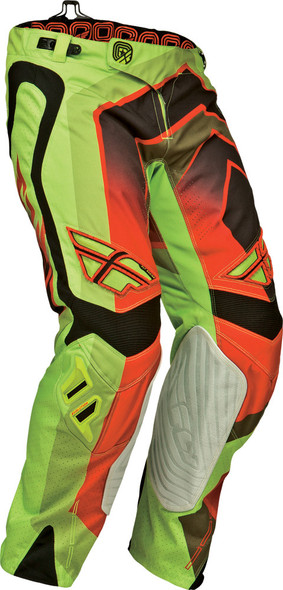 Fly Racing Evolution Vertigo Pant Green/Red/Black Sz 34 367-23534