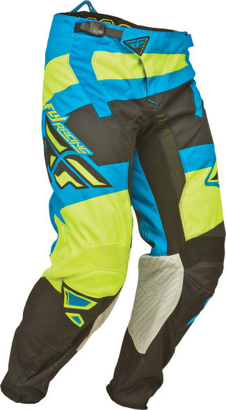 Fly Racing Kinetic Blocks Pant Blue/Hi-Vis Sz 28 367-53828