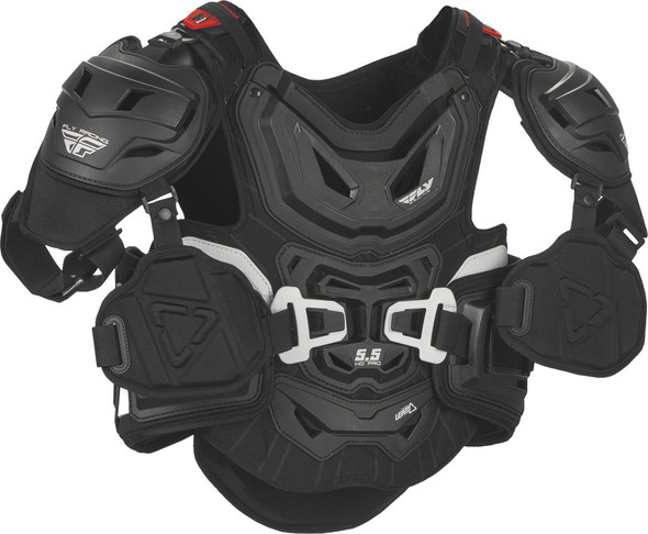 Fly Racing 5.5 Hd Pro Chest Protector Black 2X 5.5 Hd Pro Blk 2Xl