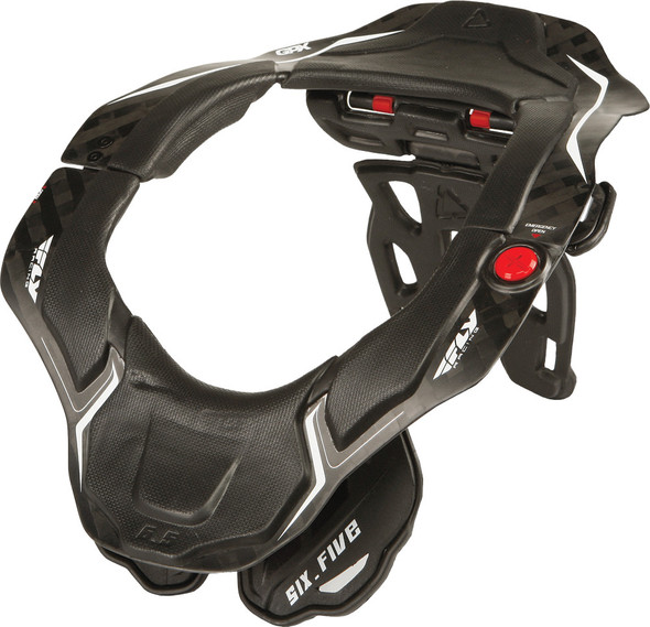 Fly Racing 6.5 Carbon Neck Brace Black S/M 6.5 Carbon S-M