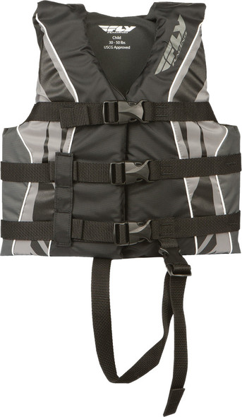 Fly Racing Fly Vest Nylon Black/Grey Child 112224-701-001-14