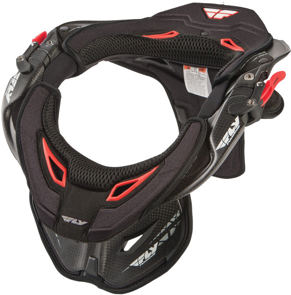 Fly Racing Pro Lite Carbon Neck Brace Black S/M Pro Lt Carb Brace S