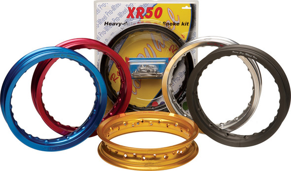Pro-Wheel Playbike Rim & Spoke Kit 14" ( Gold) 144Klxgo