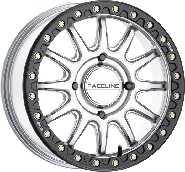 Raceline Alpha Bdlk 17X7 4/137 (+25Mm) Silver/Blk A14Sb-77037+25