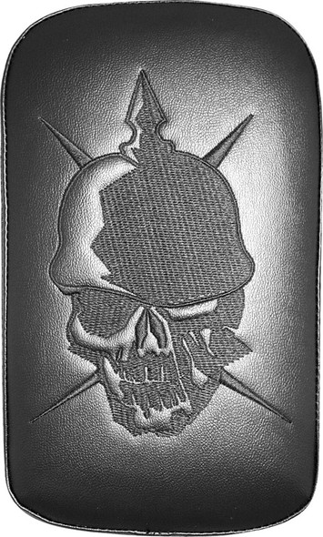 Phantom Pad Vinyl Embroidery Pad Helmet Skull 1.75X6" Se301Vhsb