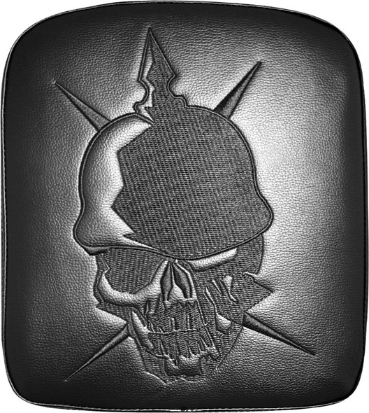 Phantom Pad Vinyl Embroidery Pad Helmet Skull 1.75X9" Se303Vhsb