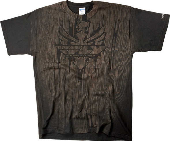 Fly Racing Carved Tee Brown S 352-0027S