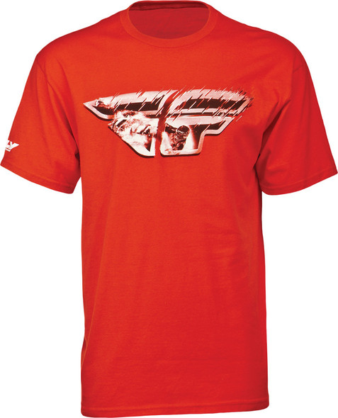 Fly Racing Focus Tee Red L #5817 352-0512~4