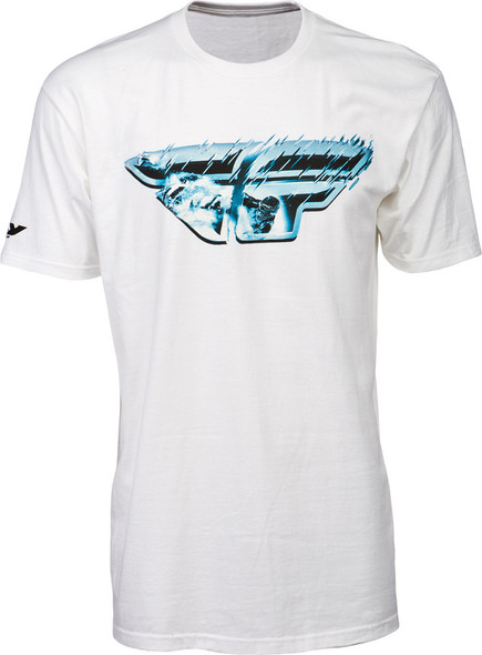 Fly Racing Focus Tee White S #5817 352-0514~2