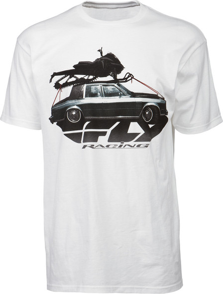 Fly Racing Priorities Tee White S #5817 352-0524~2