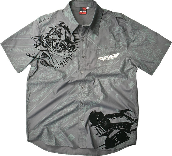 Fly Racing Roadster Shirt Xs 360-9363Xs