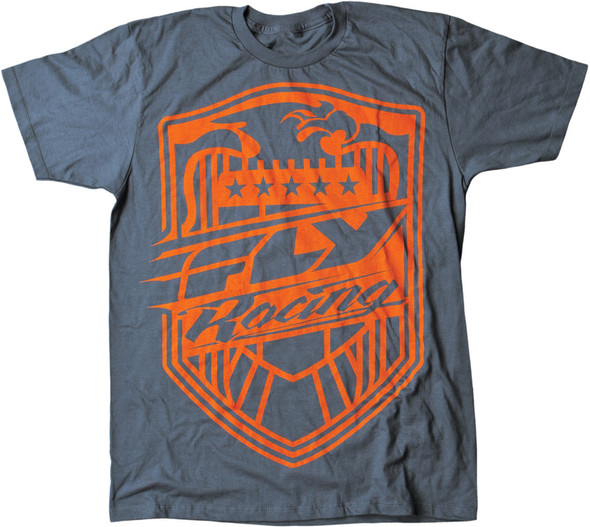 Fly Racing Squad Tee Grey X 352-0226X