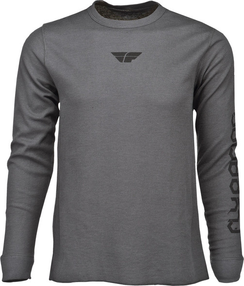 Fly Racing Thermal L/S Tee Charcoal 2X 352-40762X