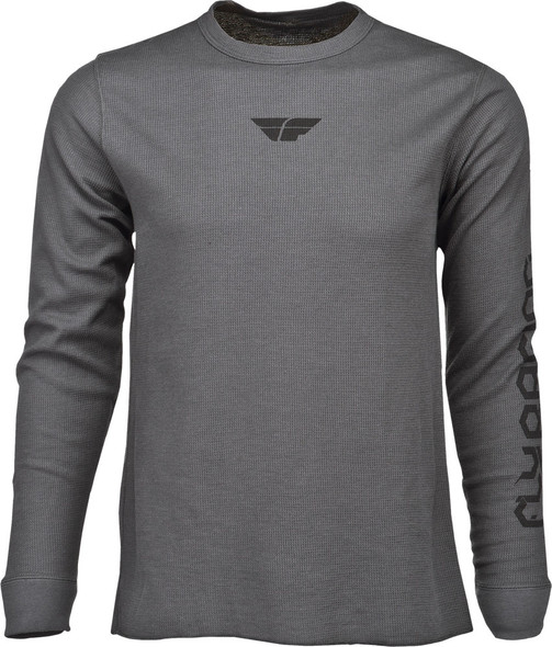 Fly Racing Thermal L/S Tee Charcoal S 352-4076S