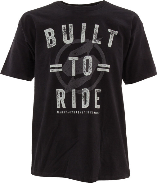 Slednecks Built To Ride Tee Black M 42111     3