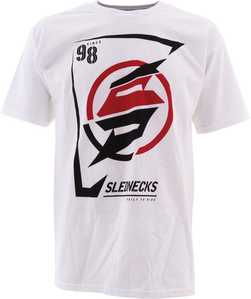 Slednecks Edges Tee White M 42127     3