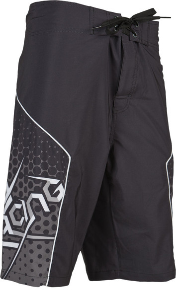 Fly Racing Boardshorts Black/White Sz 32 353-07032