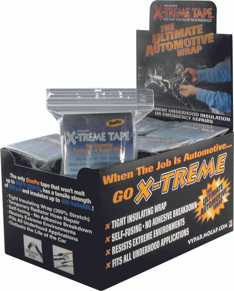 Bluhm X-Treme Tape Counter Top Display 18/Pk Tpe-Xzlb18