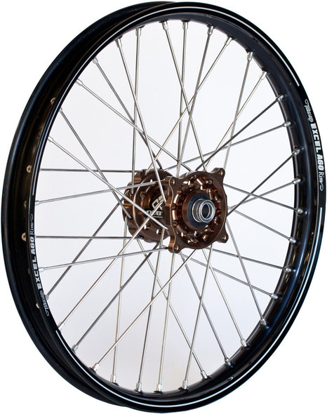 Dubya Front Wheel 1.60 X 21 Mag Hub Black A60 Rim 56-3169Mb-A60